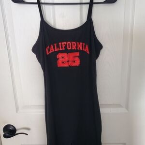 California Black Tank Top